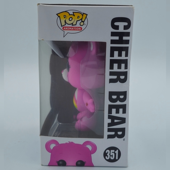 Funko POP! Care Bears Cheer Bear #351 Vinyl Figure - Picture 3 of 7